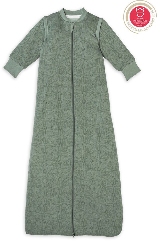 Lodger - Vier seizoenen slaapzak Groen - past in Maxi Cosi - Meegroei slaapzak - 6m-3j