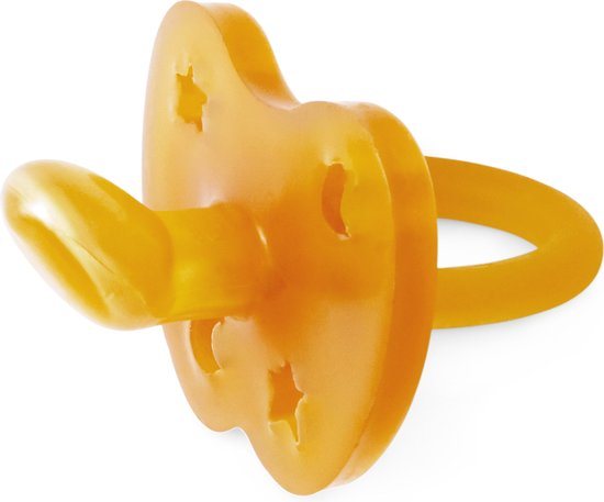 HEVEA - Fopspeen - Orthondontisch - Naturel -3-36 mnd - 100% natuurrubber