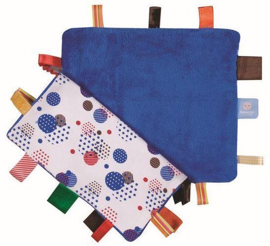 Snoozebaby knuffeldoekje Comfort Toy Sweet Dreaming Deep Blue (25x25cm)