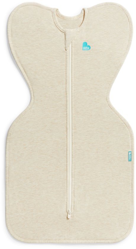 Love to Dream™ Babyslaapzak Swaddle Up™ - Inbakeren - Baby 3-6 maanden - 6-8.5 kg - All season - Oatmeal