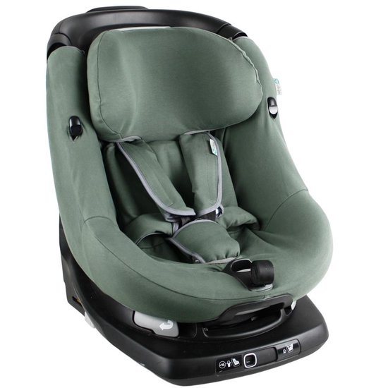 Autostoelhoes Geschikt voor Maxi Cosi AxissFix - Maxi Cosi Hoes Groep 0-1 - Zacht Katoen - Perfecte Pasvorm - Groen