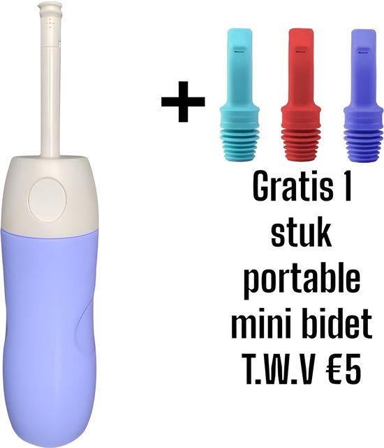 Bidet- Peri Bottle - Handdouche - Bidet Handdouche - Bidet Wc - bidet sproeier - mobiele bidet -Draagbare Bidets- Paars – type 3 - GRATIS mini portable bidet T.W.V € 10 pas wel voor alle fleswater - AFZstore®