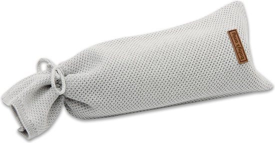 Baby's Only Gebreide baby kruikenzak - Kruikhoes Classic - Zilvergrijs