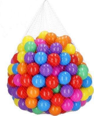 Springos Ballenbakballen - 200 Stuks - Ballen Voor Ballenbak Of Zwembad - Hoge Kwaliteit