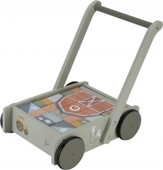 Little Dutch - Houten Blokkenkar FSC - Little Farm