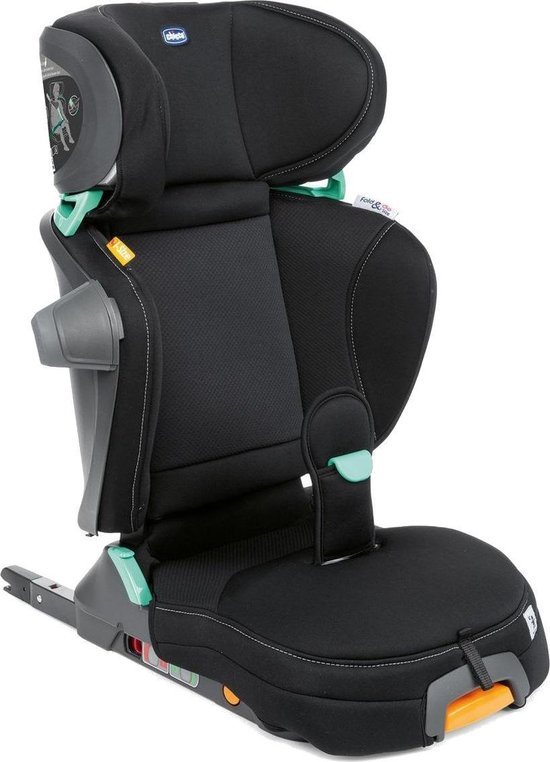 Chicco Fold & Go i-Size Autostoel - Groep 2 3 - i-Size - Isofix bevestiging -  15 tot 36 kg - Zwart