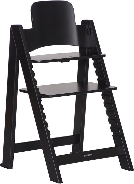 Kidsmill Up! Kinderstoel - Mat Zwart