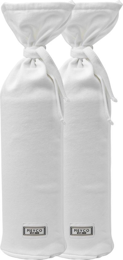 Meyco Baby Uni kruikenzak - 2-pack - white