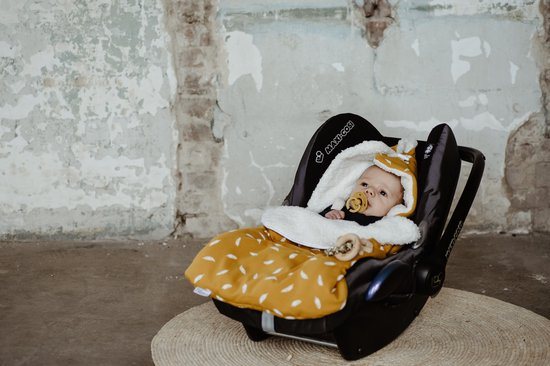 Voetenzak Maxi Cosi universeel - Comfortbag - Veer Mosterd