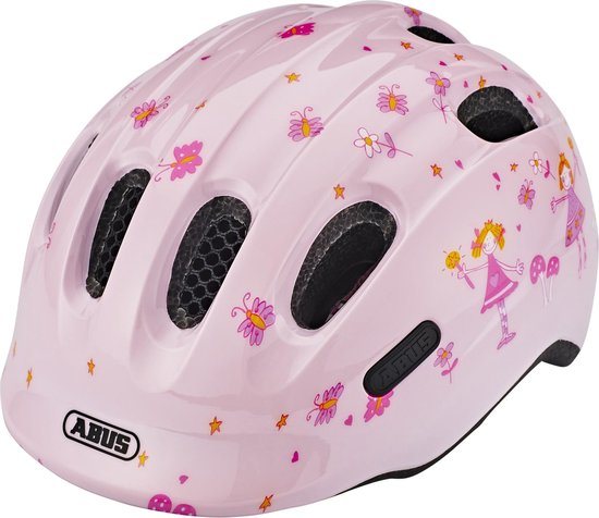 Abus Smiley 2.0 fietshelm kind - Rose Princess M