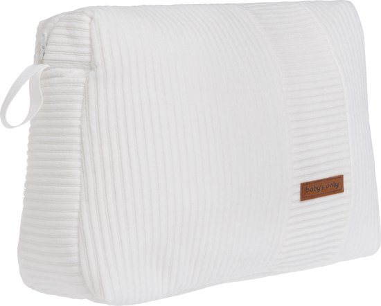 Baby's Only Baby toilettas - Luieretui Sense - Wit - 25x10x20 cm - Met ritssluiting