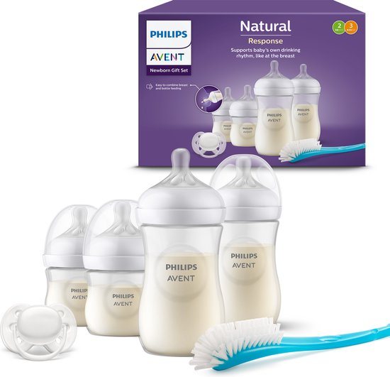 Philips Avent Natural Response Fles - Startersset voor pasgeboren baby's SCD838/11