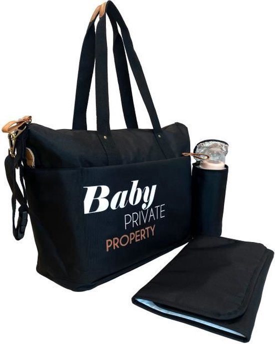 Luiertas Baby on Board Simply duffle Zwart