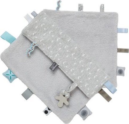 Labeldoekje Snoozebaby - Lovely Grey