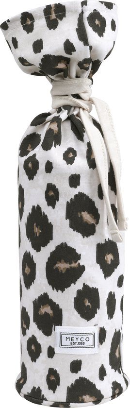 Meyco Baby Leopard kruikenzak - sand melange