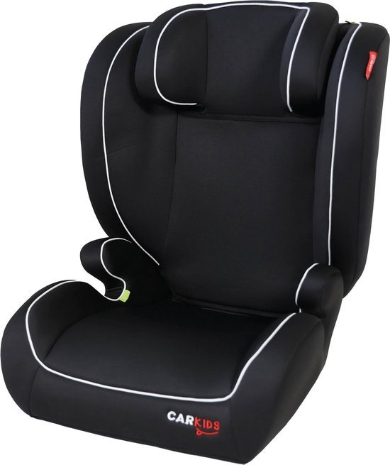 Carkids i-Size Autostoeltje Frankie 100-150cm Zwart/Wit – Veiligheid - Comfort - Eenvoudige Installatie