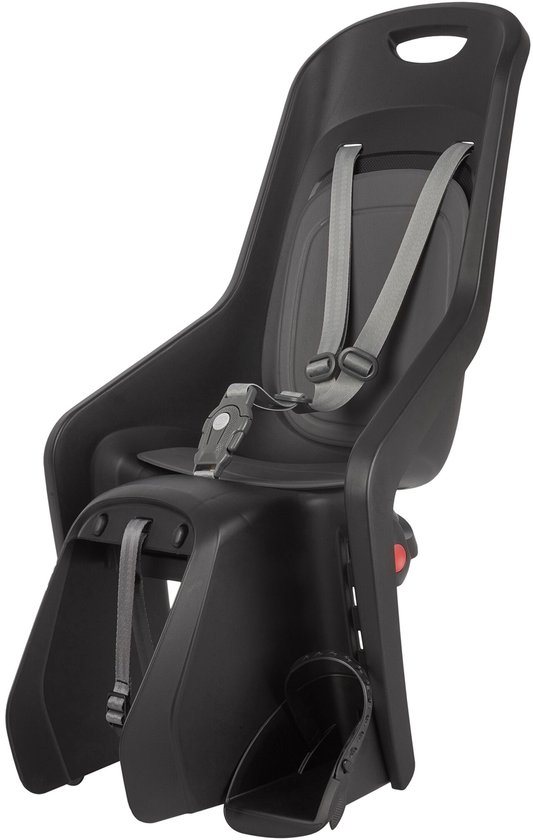 Polisport Bubbly Maxi CFS Plus Kinderzitje - 2020 Editie - Zwart/Donkergrijs