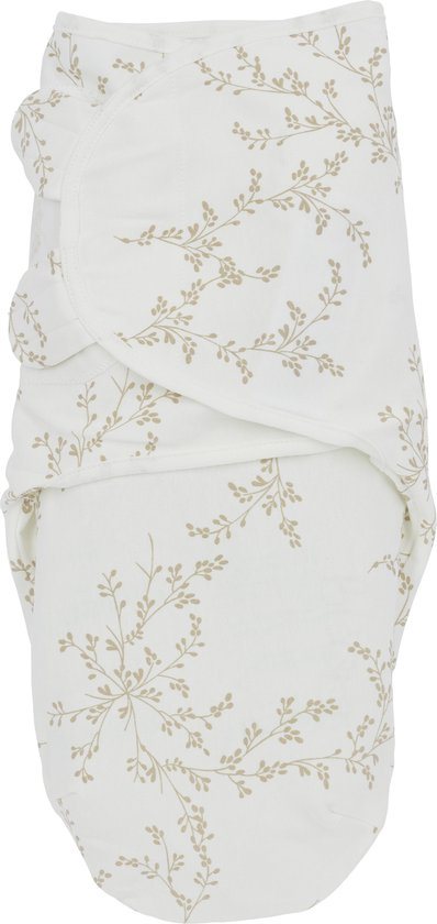 Meyco Baby Branches swaddlemeyco inbakerdoek - sand - 4-6 maanden - 1.0 TOG