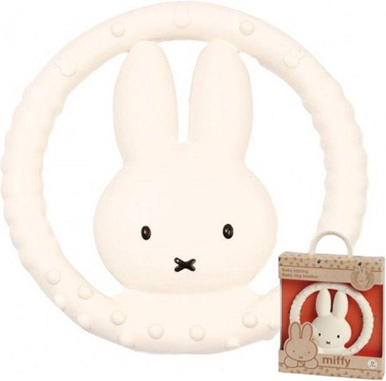 Nijntje bijtring natuurlijk rubber - kraamcadeau baby - Bambolino Toys