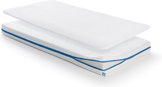 AeroSleep® Evolution 2-in-1 matraspakket: Babymatras + 3D matrasbeschermer - 120 x 60 cm