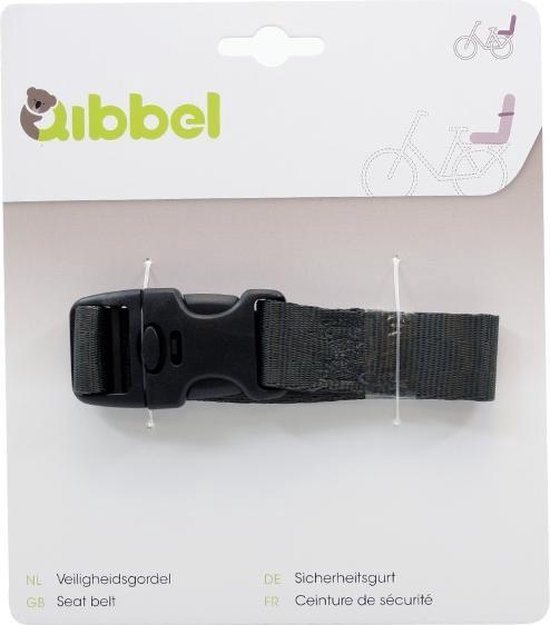 Qibbel Veiligheidsgordel Q192 Voor Fietszitjes 75 Cm Zwart