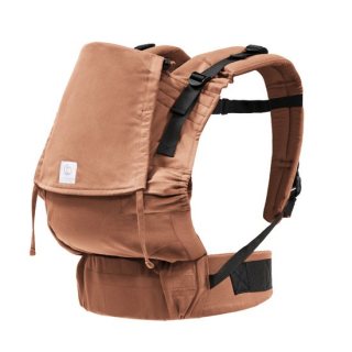 Stokke Limas Carrier Flex, Terracotta - 2023-versie (OCS) - Babydrager met volledige gesp - Drie draagopties - Veilig voor baby's van 1 maand/4 kg tot 20 kg