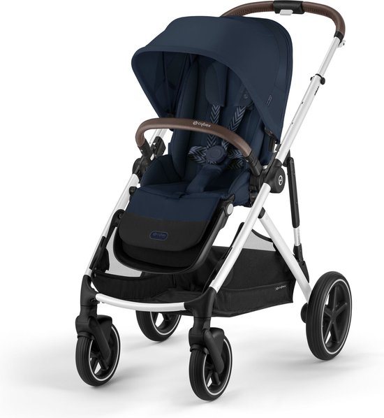 Cybex Gazelle S - Kinderwagen - Ocean Blue - Silver Frame