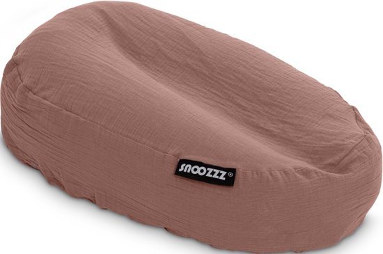 Snoozzz Relax hoes voor voedingskussen zwangerschapskussen - 100% katoen - Chestnut