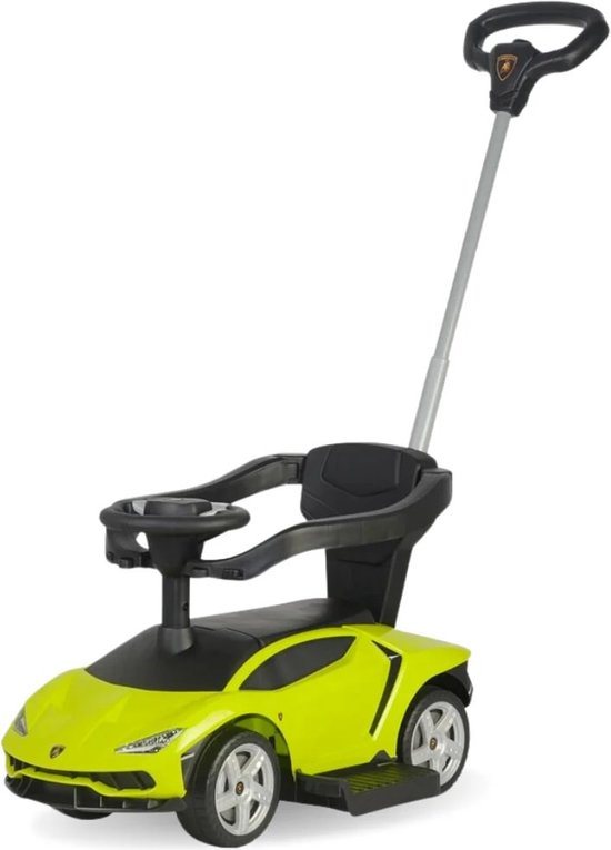 Lamborghini Centenario Loopauto - met Duwstang 2-in-1 - tot 3 jaar - Groen
