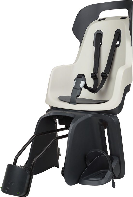 Bobike GO maxi fietszitje met slaapstand - framebevestiging - vanilla cupcake