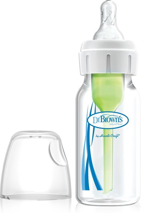 Dr. Brown's Options+ Anti-Colic Babyfles - Smalle halsfles - 120ml