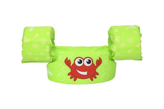 Bestway Puddle Jumper Krab - Verstelbare zwembandjes voor kinderen - Draagkracht 15 - 30kg - Maat one size