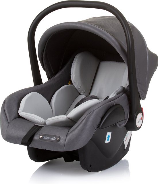 Chipolino Havana Autostoel Met Adapters 40-85 Cm Groep 0+ Silver Grey