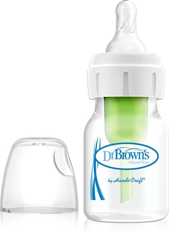 Dr. Brown's Options+ Anti-Colic Babyfles - Smalle halsfles - 60ml