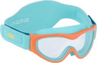 Waimea Zwembril - Kinderen - Neopreen band - Oranje/Blauw - Anti-Condens