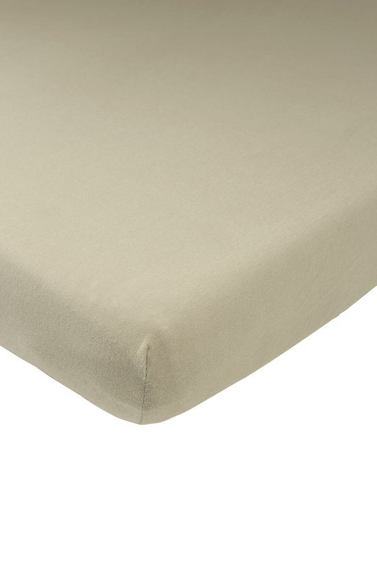 Meyco Baby Uni hoeslaken wieg - taupe - 40x80/90cm
