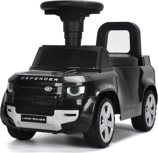 Land Rover Defender Loopauto - 1 tot 3 jaar - Officiële Licentie - Zwart