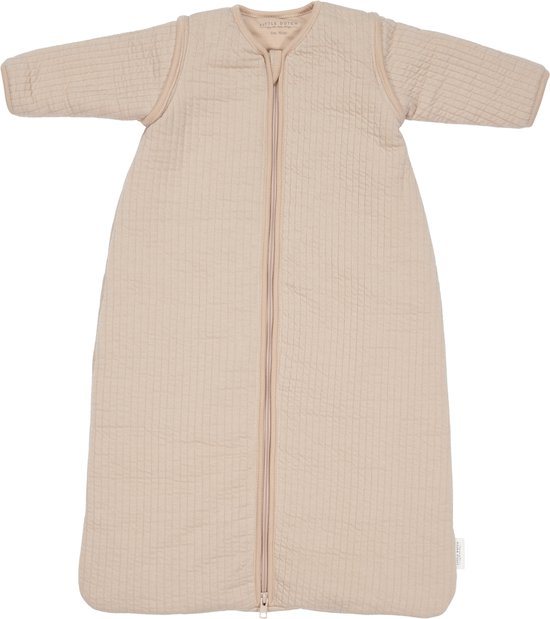 Little Dutch Newborn Naturals Pure Beige - Jongens & Meisjes - Slaapzak winter 90 cm