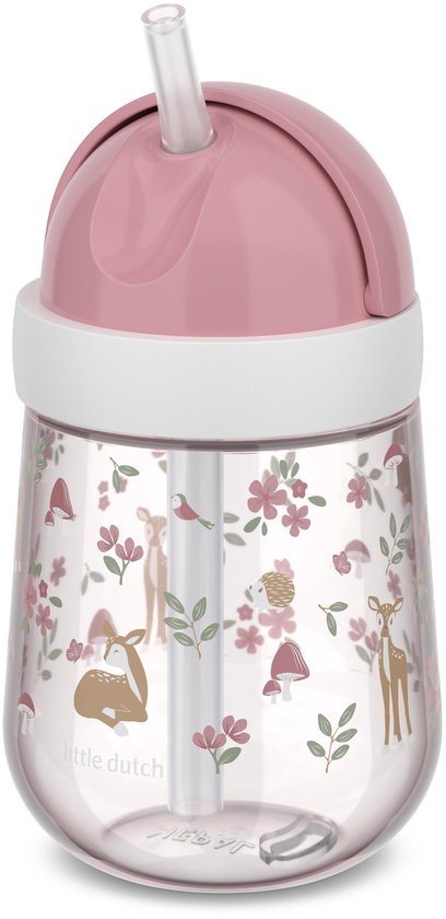 Mepal Mio rietjesbeker Little Dutch - 300 ml - Makkelijk vast te houden - Kinderservies - Fairy Garden