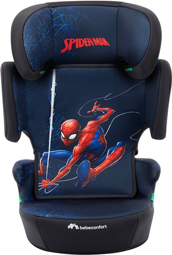 Bebeconfort Disney Hera i-Safe - Autostoeltje - Fun Spiderman - Vanaf 3.5 tot 12 jaar oud