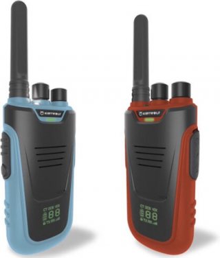 KIDYTALK WALKIE TALKIE VOOR KINDEREN EN VOLWASSENEN - PORTOFOON 3 TOT 6 KM BEREIK