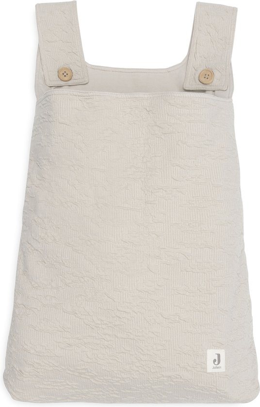 Jollein - Boxopbergzak Soft Waves - Box Opbergzak, Boxzak Baby - Nougat