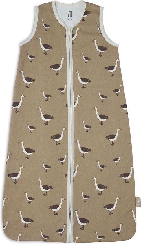 Jollein Zomerslaapzak Baby Jersey 110cm Goose - Biscuit