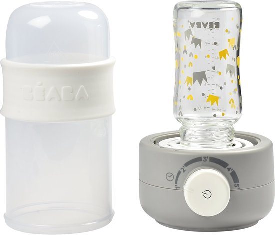 Béaba Babymilk second - Flesverwarmer - Grijs
