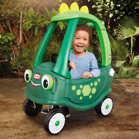 Little Tikes Cozy Coupe Dino Loopauto - Groen