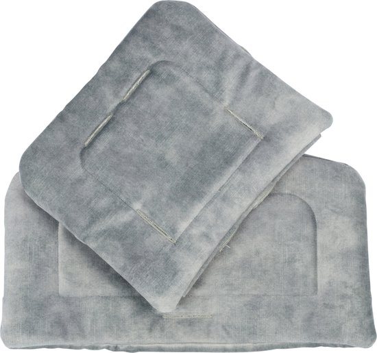Kidsmill Up! Velours Kussen Steel