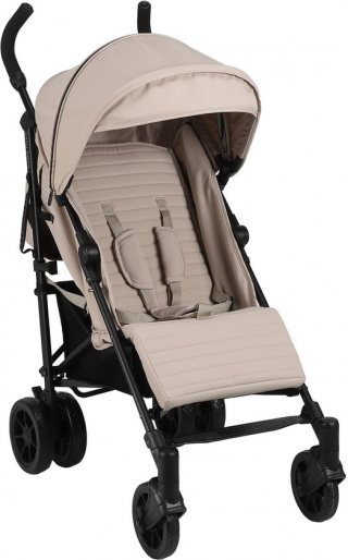Little Dutch Buggy - Vanaf 6 maanden - Verstelbaar - Incl. accessoires - Beige