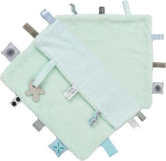 Labeldoekje Snoozebaby - Misty Green