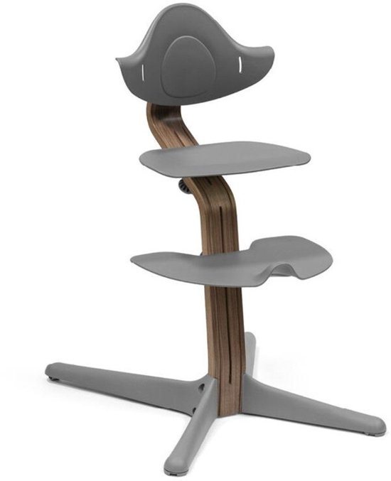 Stokke® Nomi® Kinderstoel - Walnut - Grey