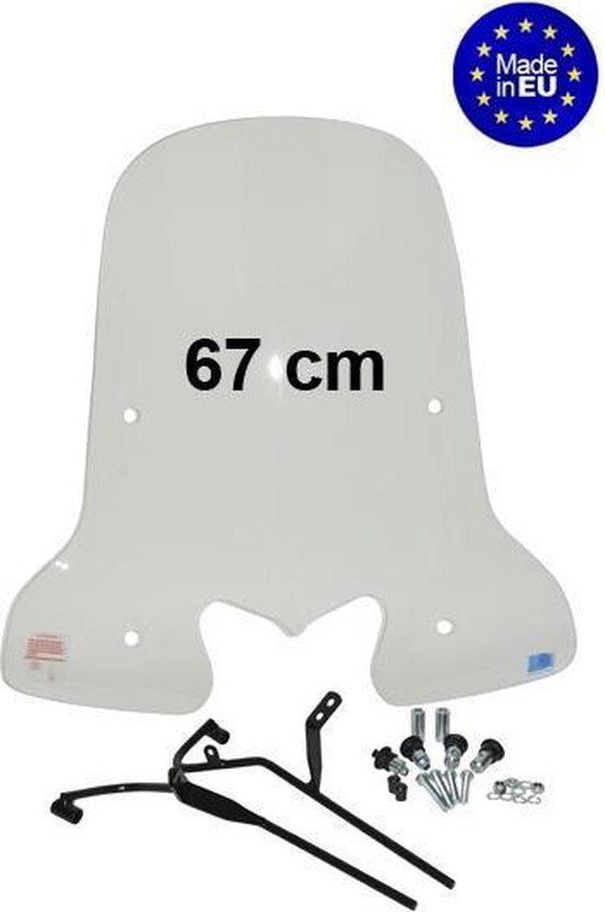 Windscherm Kymco People S 4t Hoog + Bevestiging